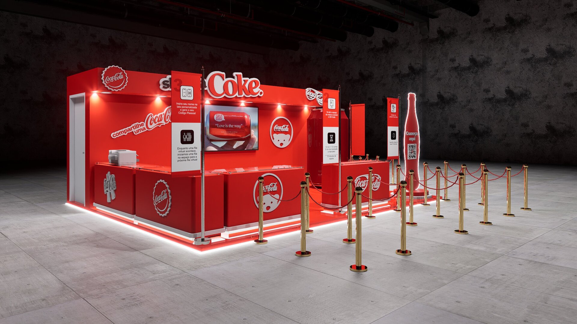 Stand Coca-Cola