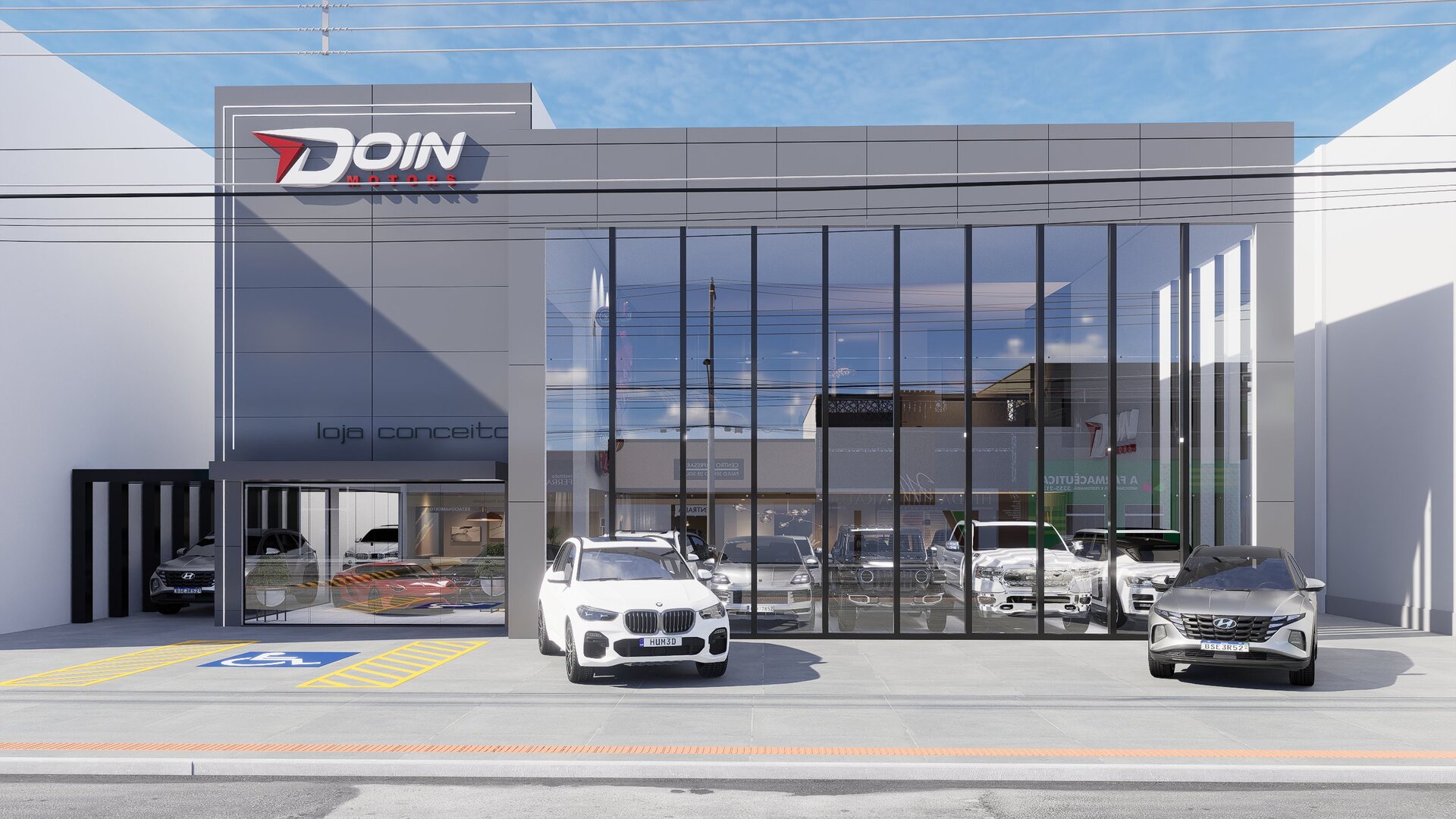 Showroom Doin Motors loja conceito