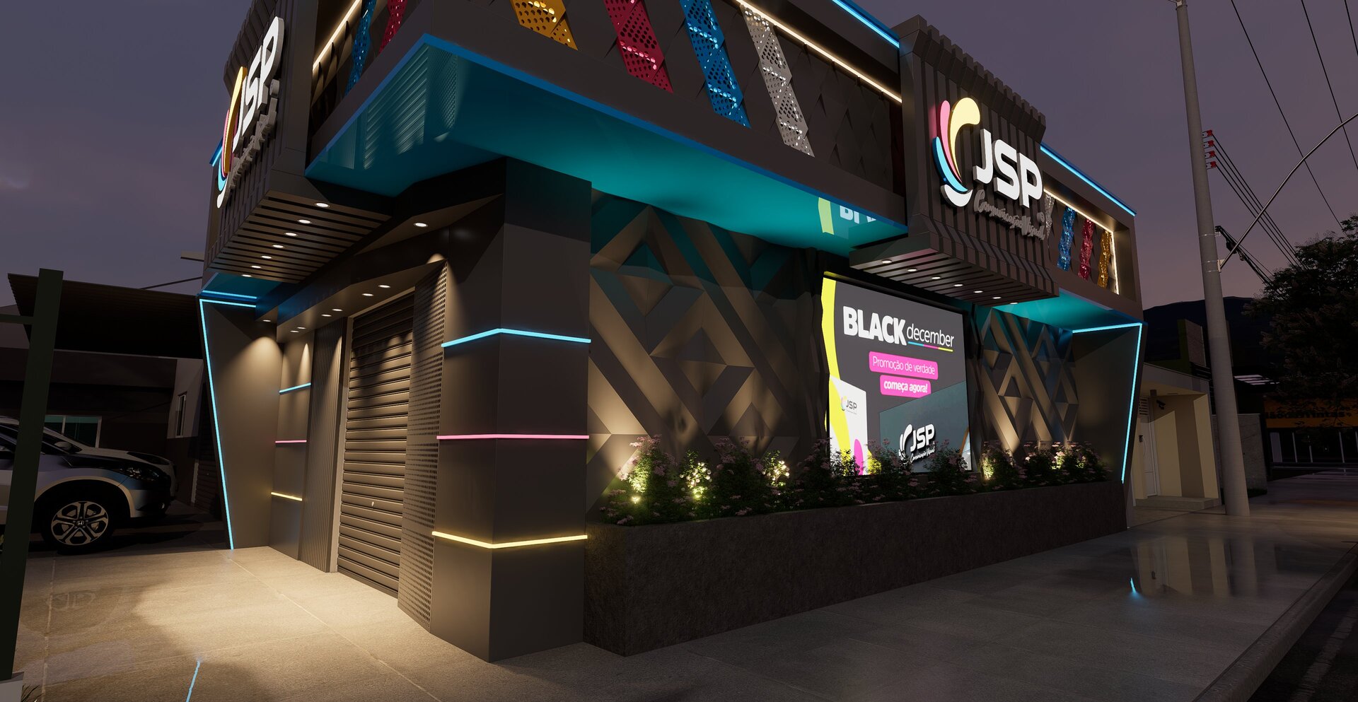 Fachada JSP Black December